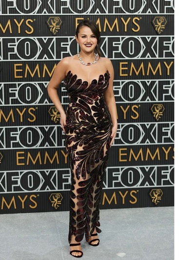 Σερένα Γκόμεζ με Oscar de la Renta