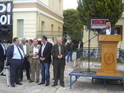 Στο πλευρό του Δημάρχου Μεσολογγίου Πανα...