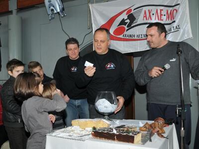 Η πίτα των μηχανόβιων της Αχαΐας - Δείτε τις φωτό 