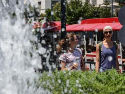 Και μετά τη νεροποντή... ζεστό καλοκαίρι...