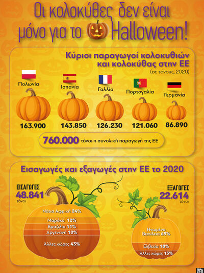 Κολοκύθες: Δεν είναι μόνο για το Halloween!