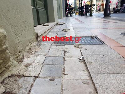 Σοβάδες από κτίριο κατέληξαν στον πολυσύ...