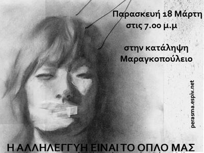 Πάτρα: Εκδήλωση αντιεξουσιαστών στο «Μαρ...