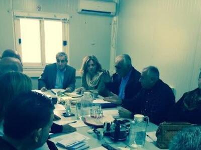 Συνάντηση για την πρόοδο των εργασιών κα...