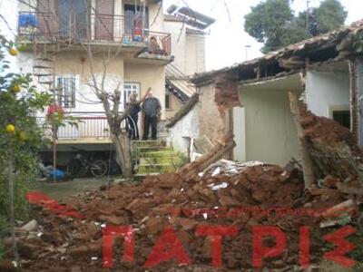 Αμαλιάδα: Είδαν γειτονικό σπίτι να καταρ...