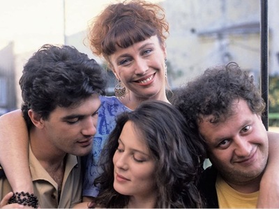 Με τον Αντόνιο Μπαντέρας στο «Going Down...