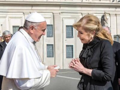 Η Μαριάννα Βαρδινογιάννη συνάντησε τον Π...