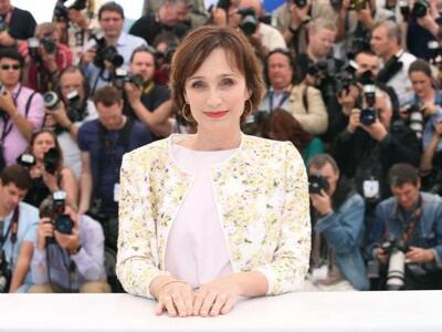 H Κριστίν Σκοτ Τόμας ήρθε στις Κάνες με ...