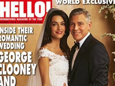 Τα περιοδικά πλήρωσαν το γάμο του Cloone...