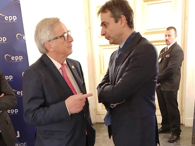 Ο Γιούνκερ δεν δέχθηκε τον Μητσοτάκη στις Βρυξέλες
