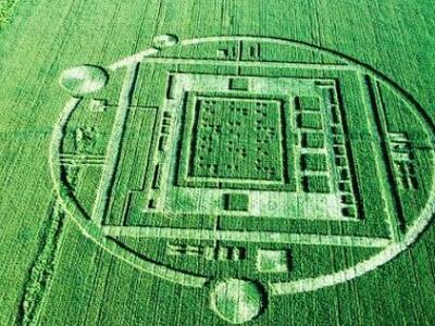 Μυστηριώδες σημάδι σε φάρμα στην Καλιφόρ...