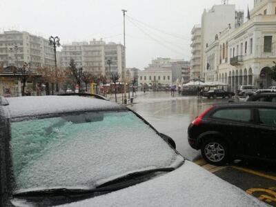 7 Γενάρη: Η μέρα που χιόνισε στην Πάτρα