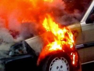 Φωτιά σε όχημα στα διόδια του Ρίου