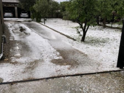 Στα λευκά οι δρόμοι της Ξάνθης και της Ρ...