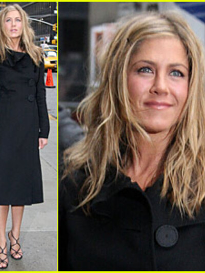 H Jennifer Aniston στο γνωστό σόου Late Night