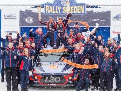 WRC: Ο Νεβίλ πρώτευσε στο Ράλι Σουηδίας