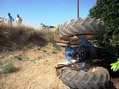 Τραγωδία με 40χρονο που καταπλακώθηκε από τρακτέρ