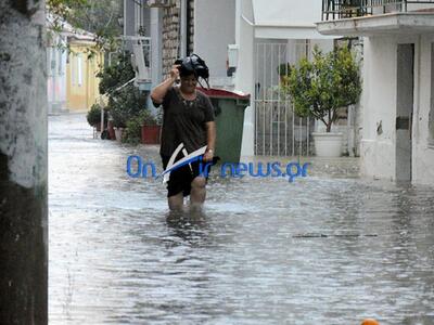 Δυτική Ελλάδα: “Πνίγηκε” το Μεσολόγγι απ...