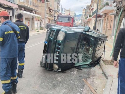 Πάτρα: Τροχαίο στη Βορείου Ηπείρου- Τετρ...