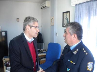 Στη Διεύθυνση Τροχαίας ο Άγγελος Τσιγκρή...