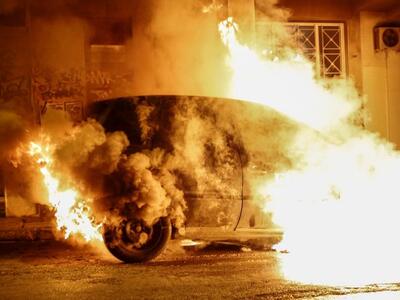 Ένταση στα Εξάρχεια μετά την πορεία για ...