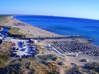 Η περίφημη παραλία της Καλογριάς από ψηλά!