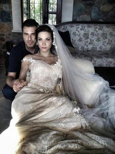 Με την Κατερίνα Γερονικολού στα γυρίσματ...