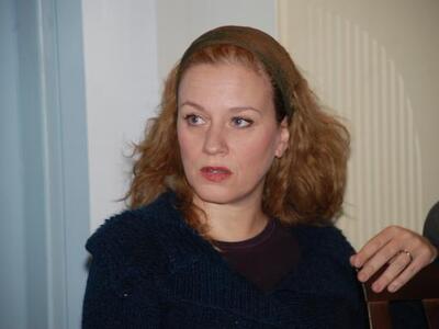 Η ηθοποιός Μάρω Παπαδοπούλου που υποδύετ...