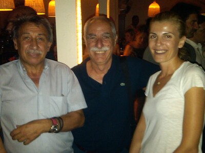 Τάκης Γκίκας, Γιάννης Δημαράς, Αμαλία Δη...