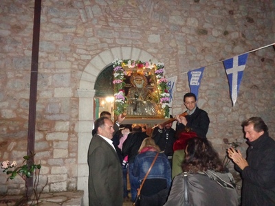 Το Μάνεσι Καλαβρύτων τίμησε τον πολιούχο...