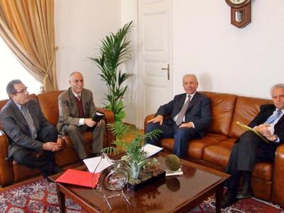 Ο νυν και οι τρεις πρώην Δήμαρχοι Πατρέω...