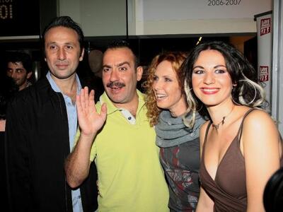 Ο Ρένος Χαραλαμπίδης, ο Σωτήρης Καλυβάτσ...