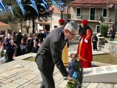 Ο Άγγελος Τσιγκρής εκπρόσωπος της Βουλής...