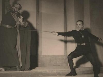 Ο Αλέξης Μινωτής και ο Αιμίλιος Βεάκης α...