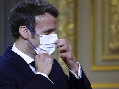 Γαλλία: Ο Μακρόν ξανάβαλε την μάσκα κατά...