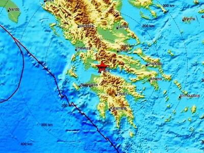 Δυτική Ελλάδα: Σεισμός 4,3 Ρίχτερ, 3 χλμ...