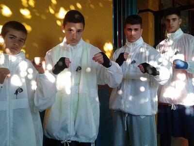 Oι πυγμάχοι του Μάρκου Μιχαλόπουλου