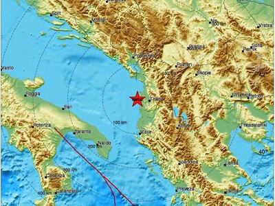 Διπλός σεισμός στην Αλβανία - Αισθητός κ...