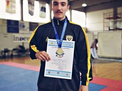 Πρωταθλητής Ενόπλων Δυνάμεων ο Σπύρος Βε...