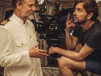 Ο Woody Harrelson με τον σκηνοθέτη Ruben...