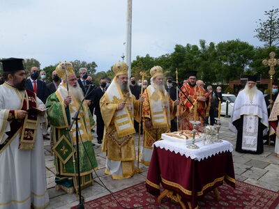 Πάτρα: Τιμήθηκαν οι ηρωικοί Αρχιερείς Νεόφυτος, Γερμανός ο Α’ και Παρθένιος ο Ε’ - ΔΕΙΤΕ ΦΩΤΟ