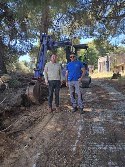 ΑΧΑΪΑ: Ξεκίνησε από τη Ζήρια η κατασκευή του δυτικού αγωγού του έργου του διυλιστηρίου ύδατος στον ποταμό Σελινούντα - ΦΩΤΟ ΑΧΑΪΑ: Ξεκίνησε από τη Ζήρια η κατασκευή του δυτικού αγωγού του έργου του διυλιστηρίου ύδατος στον ποταμό Σελινούντα - ΦΩΤΟ