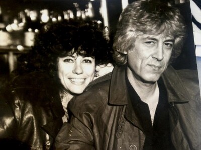 Με τη σύζυγο του, Άννα Βαγενά