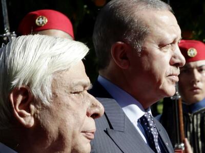 Μήνυμα Ερντογάν σε Παυλόπουλο για την τρ...