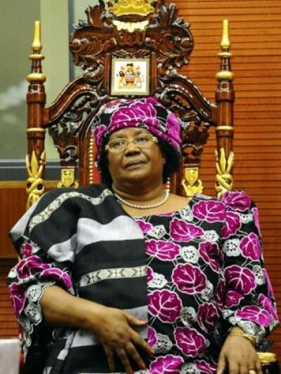 H Joyce Banda, Πρόεδρος του Μαλάουι