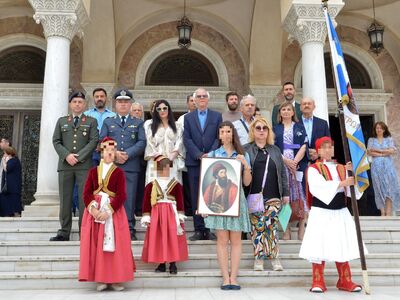 Πάτρα: Τελέστηκε Ετήσιο Μνημόσυνο για τον Παπαφλέσσα - ΔΕΙΤΕ ΦΩΤΟ