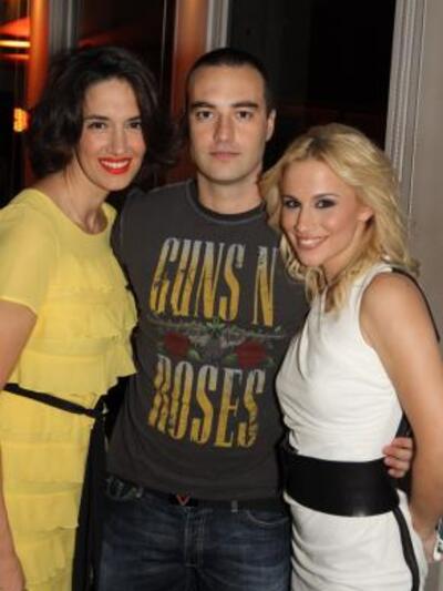 Νόνη Δούνια, Κώστας Φραγκολιάς και Νάντια Μπουλέ 