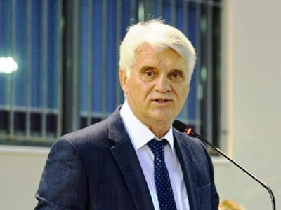 Ο Δήμαρχος Σπύρος Μυλωνάς.