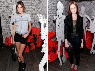 Alexa Chung και Alexis Bledel
