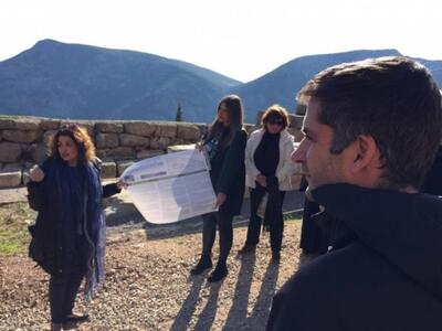 Στους Δελφούς βρέθηκε το πρωί της Παρασκ...